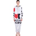 I love orange juice Hooded Jumpsuit (Ladies) View1