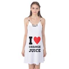 I Love Orange Juice Camis Nightgown  by ilovewhateva