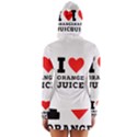 I love orange juice Long Sleeve Hooded T-shirt View2