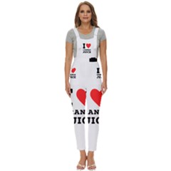 I Love Orange Juice Women s Pinafore Overalls Jumpsuit by ilovewhateva