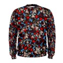 Harmonious Chaos Vibrant Abstract Design Men s Sweatshirt View1