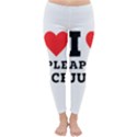 I love Apple juice Classic Winter Leggings View1