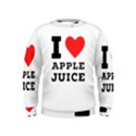 I love Apple juice Kids  Sweatshirt View1