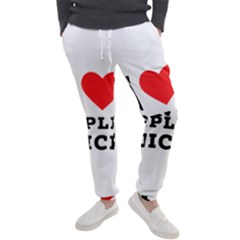 I Love Apple Juice Men s Jogger Sweatpants by ilovewhateva