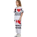 I love Apple juice Kids  Tee and Pants Sports Set View2