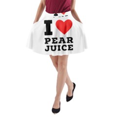 I Love Pear Juice A-line Pocket Skirt by ilovewhateva