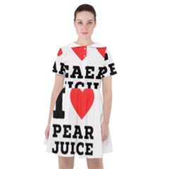 I Love Pear Juice Sailor Dress by ilovewhateva