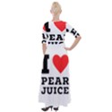 I love pear juice Half Sleeves Maxi Dress View2