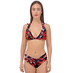 Carlos Sainz Double Strap Halter Bikini Set