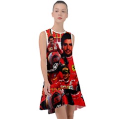 Carlos Sainz Frill Swing Dress