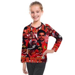 Carlos Sainz Kids  Long Mesh Tee