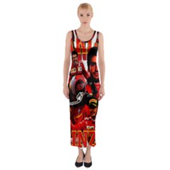 Carlos Sainz Fitted Maxi Dress