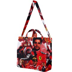 Carlos Sainz Square Shoulder Tote Bag