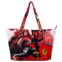 Carlos Sainz Full Print Shoulder Bag