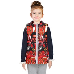 Carlos Sainz Kids  Hooded Puffer Vest