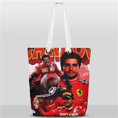 Carlos Sainz Full Print Rope Handle Tote (small) by Boster123