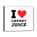 I love cherry juice Canvas 10  x 8  (Stretched) View1