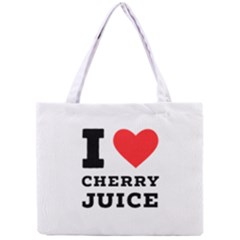 I Love Cherry Juice Mini Tote Bag by ilovewhateva