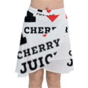 I love cherry juice Chiffon Wrap Front Skirt View1