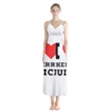 I love cherry juice Button Up Chiffon Maxi Dress View1