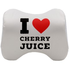 I Love Cherry Juice Head Support Cushion by ilovewhateva