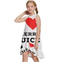 I love cherry juice Kids  Frill Swing Dress View2