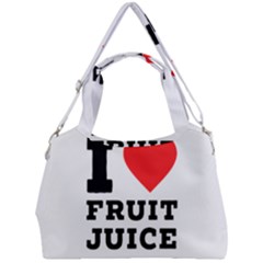 I Love Fruit Juice Double Compartment Shoulder Bag by ilovewhateva