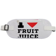 I Love Fruit Juice Rounded Waist Pouch by ilovewhateva