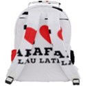 I love cafe au late Rounded Multi Pocket Backpack View3