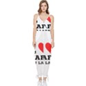 I love cafe au late Sleeveless Tie Ankle Chiffon Jumpsuit View1