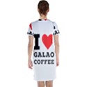 I love galao coffee Short Sleeve Nightdress View2