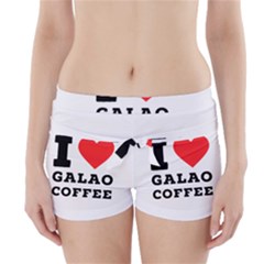 I Love Galao Coffee Boyleg Bikini Wrap Bottoms by ilovewhateva