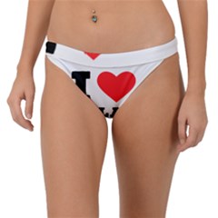 I Love Galao Coffee Band Bikini Bottoms by ilovewhateva