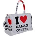 I love galao coffee Duffel Travel Bag View2