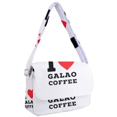 I Love Galao Coffee Courier Bag by ilovewhateva