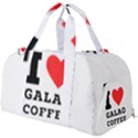 I love galao coffee Burner Gym Duffel Bag View1