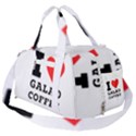 I love galao coffee Burner Gym Duffel Bag View2