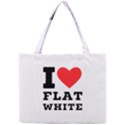 I love flat white Mini Tote Bag View1