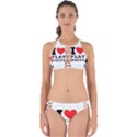 I love flat white Perfectly Cut Out Bikini Set View1