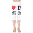 I love flat white Kids  Capri Leggings  View1