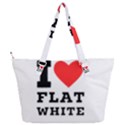 I love flat white Full Print Shoulder Bag View2