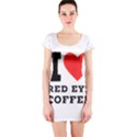 I love red eye coffee Short Sleeve Bodycon Dress View1