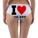 I love red eye coffee Reversible Mid-Waist Bikini Bottoms View4