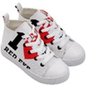 I love red eye coffee Kids  Mid-Top Canvas Sneakers View3