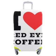 I Love Red Eye Coffee Luggage Cover (medium) by ilovewhateva