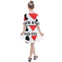 I love red eye coffee Kids  All Frills Chiffon Dress View2