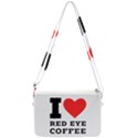 I love red eye coffee Double Gusset Crossbody Bag View1