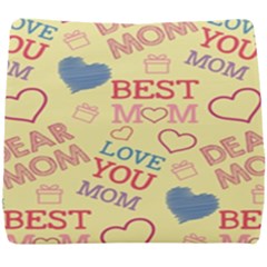 Love Mom Happy Mothers Day I Love Mom Graphic Pattern Seat Cushion by Ravend