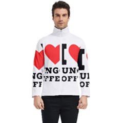 I Love Lungo Coffee  Men s Bomber Jacket