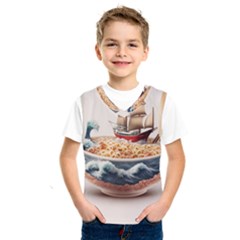 Noodles Pirate Chinese Food Food Kids  Basketball Tank Top by Ndabl3x